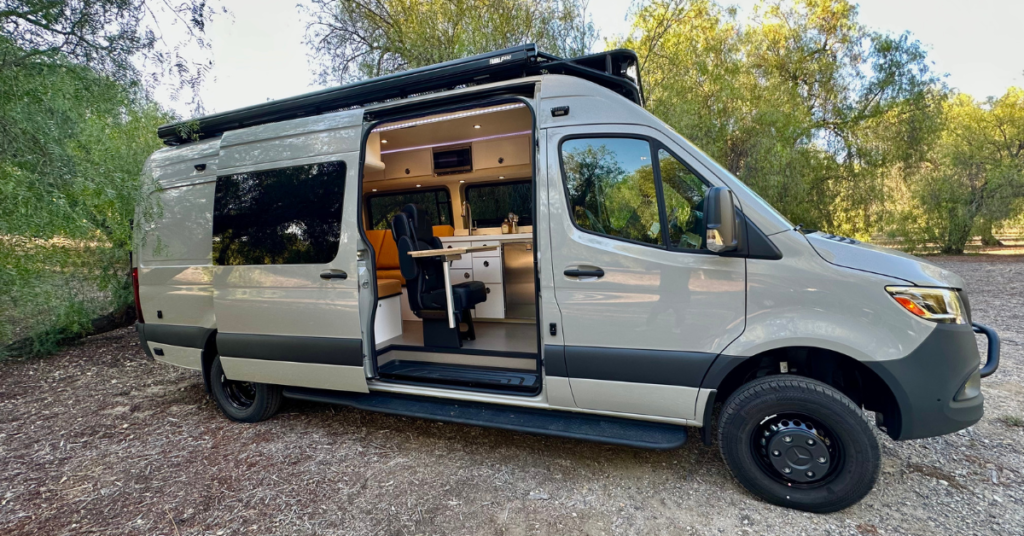 a 4 wheel drive campervan conversion