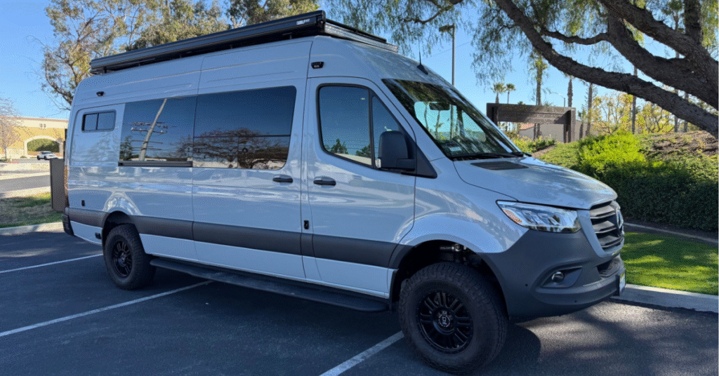 A mercedes benz sprinter 170